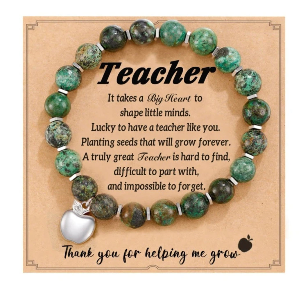 Teachers Gift Bracelet