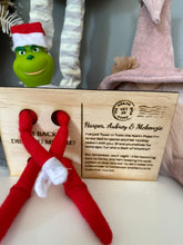 Load image into Gallery viewer, Elf Welcome Back Letter - wood engraved
