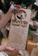 Load image into Gallery viewer, Santas Key Door Hanger
