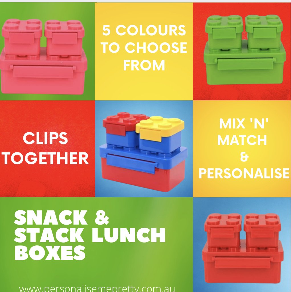 Snack and Stack Lunch Box Set