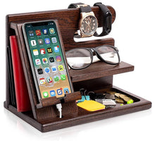 Load image into Gallery viewer, Deluxe Wooden Bedside Dock
